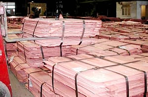 copper cathodes suppliers in Zambia
